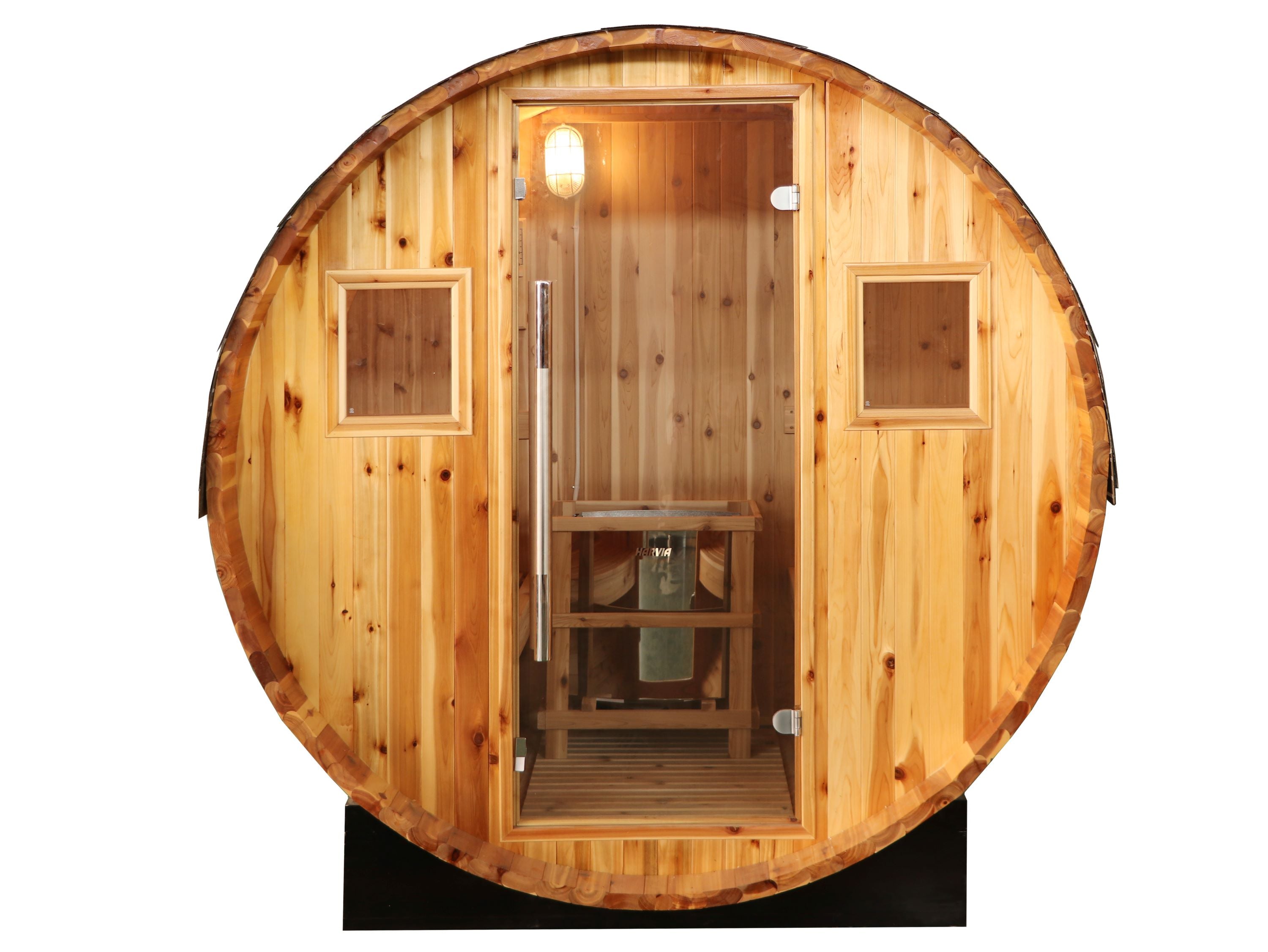 SunRay Solace 2-Person Barrel Sauna