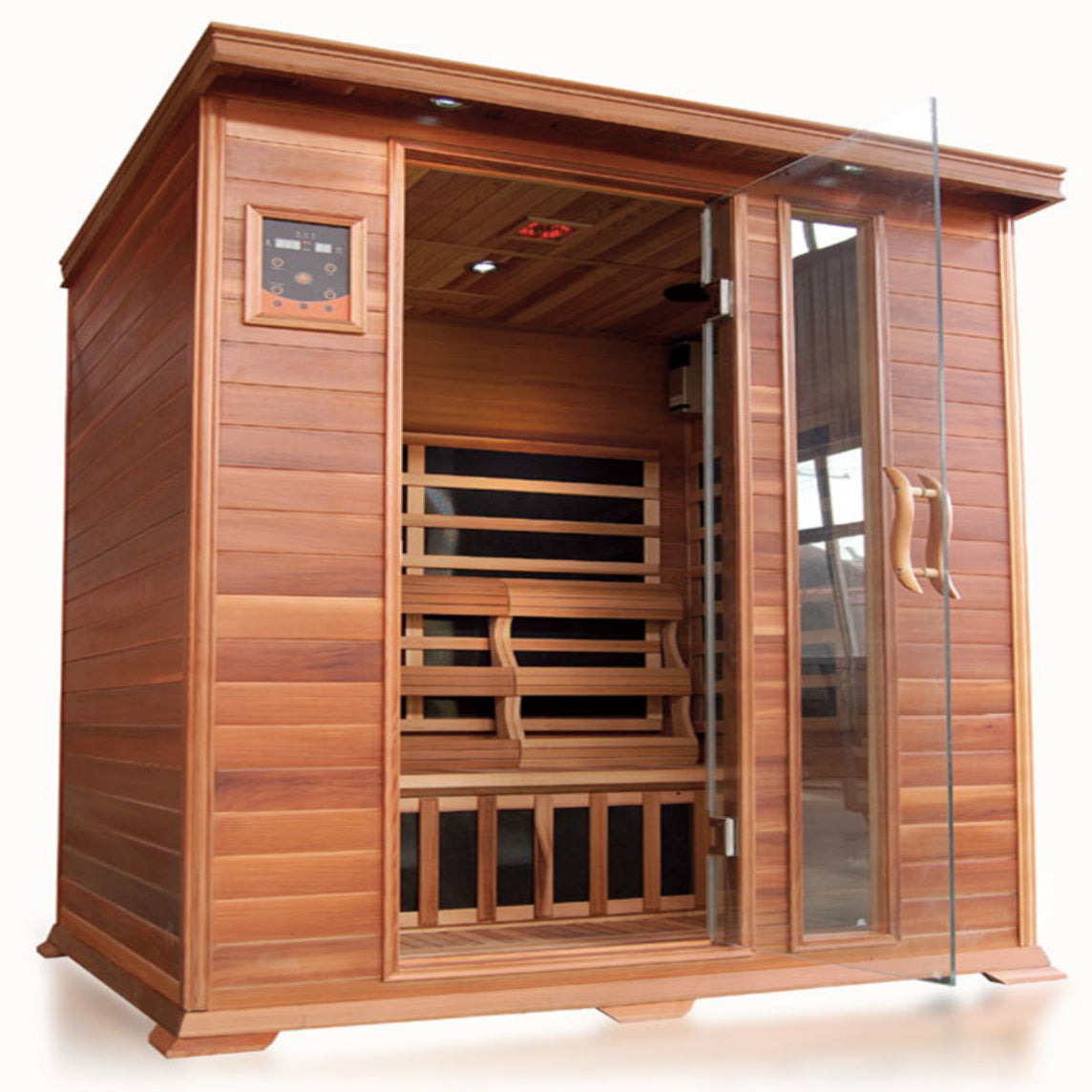 SunRay Savannah 3-Person Indoor Infrared Sauna